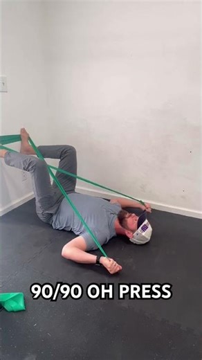 90/90 Overhead reach