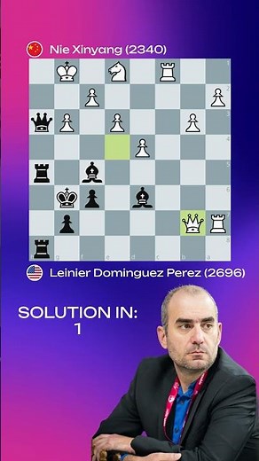 🔥 A brilliant finish by Leinier Dominguez Perez!