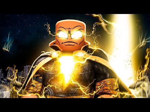 Becoming BLACK ADAM in ROBLOX