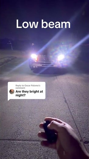 LED’s headlights change 3 colors and strobe w remote control