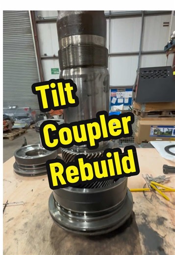 Tilt Coupler Re-seal Completed on Customer's Hitch