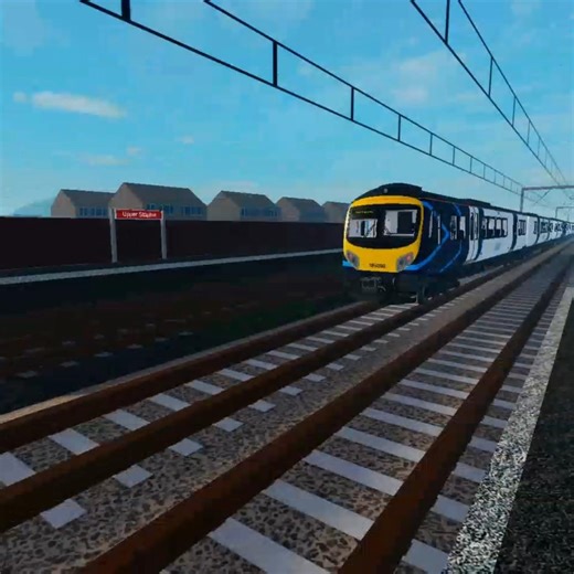 2x Class 185 Cross Abandoned Upper Staploe 🌫 | SCR #train #scr #trainspotting #roblox