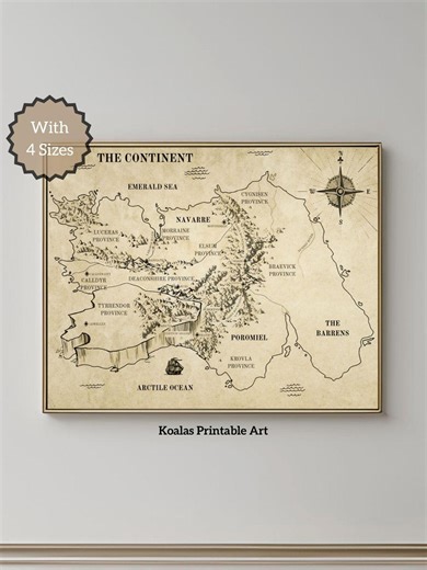 Fourth Wing Map, the Continent, Fan Art Inspired by Iron Flame, Cartography Fantasy Book Map - Etsy