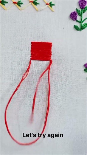 let's make a cute gift box embroidery#shorts#shortvideo#subscribe