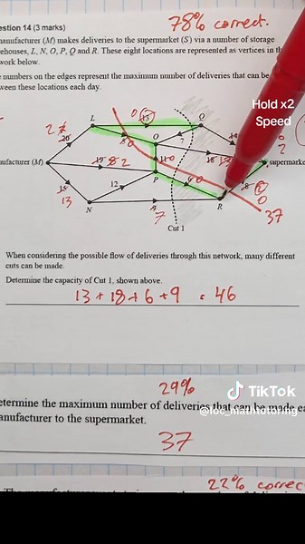 VCE General Maths Exam 2 2024 Question 14c. #Generalmaths #vce #mathexam