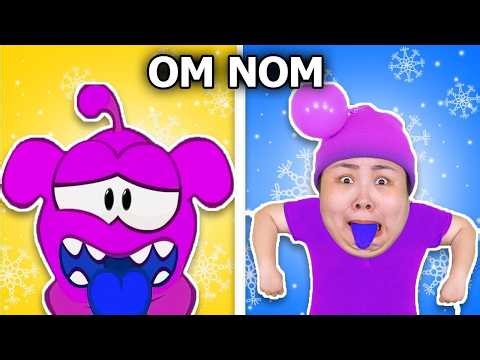 Om Nom Horror Story - Funniest Moments of Om Nom | Cut The Rope ZERO BUDGET | Woa Parody
