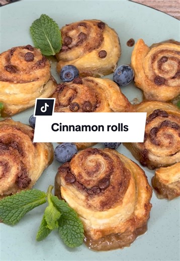 Easiest Puff Pastry Cinnamon Rolls Recipe