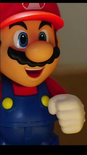 「mario & yoshi jump Lesson」マリオとヨッシーのジャンプレッスン！コマ撮り #shorts