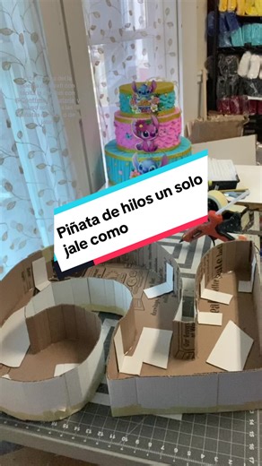 Piñatas de hilos para un solo jale #pullstring #piñata#pinata#piñatas #piñataspersonalizadas #diy #onthisday @Conffetiari Piñateria