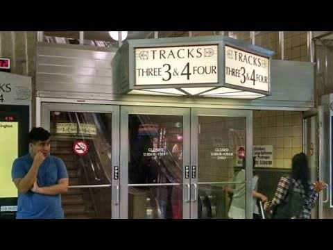 A walk through Newark Penn Station (Quick Tour)