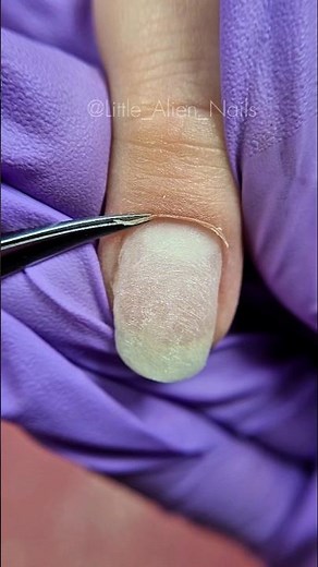 How to cut cuticle with scissors✂️ Read description👇 #shorts #nails #manicure #nailtech #howto