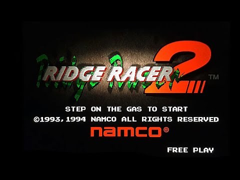 【NAMCO】AC『リッジレーサー』+『リッジレーサー２』+『レイブレーサー』_プレイ動画（仮UP）