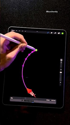 New Fireworks Animation Tips in Procreate 😳🎆 #procreate #animation