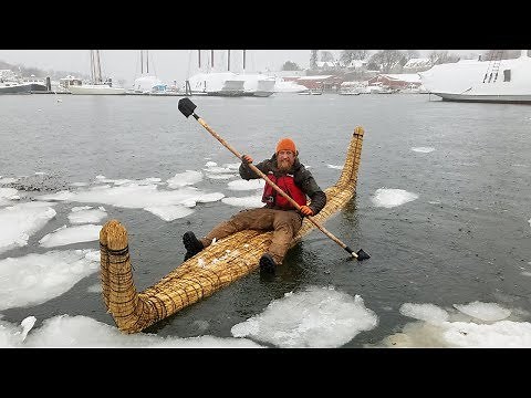 How to build a Reed Boat (87 days episode 19)