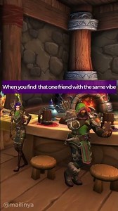 Found my Warcraft twin 🌿 #worldofwarcraft #cozygaming #wowhousing
