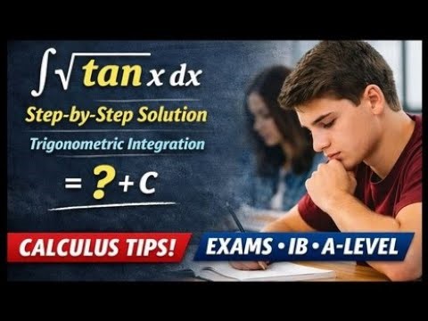 Integrate squareroot of tan x