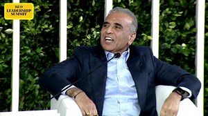 #HTLS2025: Amitabh Kant and Sunil Bharti Mittal share a light-hearted moment as Kant asks Mittal about his fitness routine Aditya Birla Group | Google | GE | #TransformingTomorrow | Amitabh Kant | | Hindustan Times