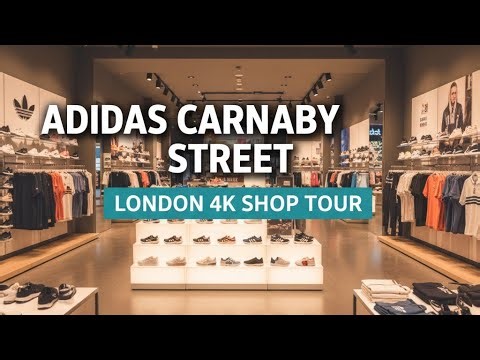 Inside the Adidas Flagship! Carnaby Street Walk (Shot on Dji Action 6)