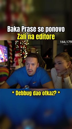 Baka Prase se zali na editore #bakaprase #debbug #fyp #viral #vlogmas