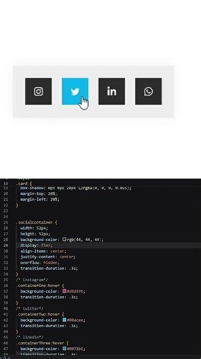 Make Your Website Look PRO with This Hover Animation 🚀#shorts #css #html #animation #coding #ytshort