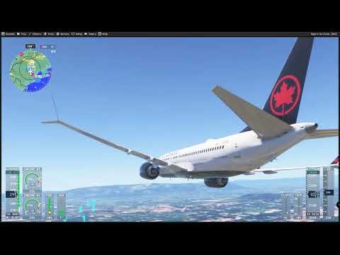 Boeing 737 MAX Take Off And Landing