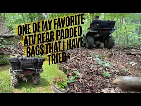 The Cabela’s ATV passenger rear seat, and padded bag!
