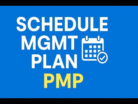 Schedule Management Plan Explained | PMP Exam Prep (AIMSH EHR Project)