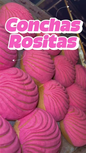 Watch as we make and bake our handmade pink conchas here at our family owned bakery where all our sweet bread is made fresh with authentic traditional recipes from Guadalajara Mexico