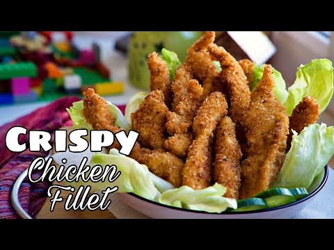 Crispy Chicken Fillet | How to Make Crispy Chicken Fillet Using Panko Breadcrumbs | Alguno Diaries