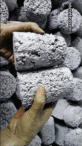 Gritty Concrete Sand 🩶 Ultra Dusty Glass Shape Crumble | 2x Speed