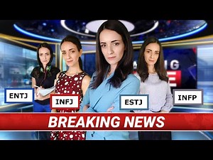 16 Personalities Interacting as Newscasters