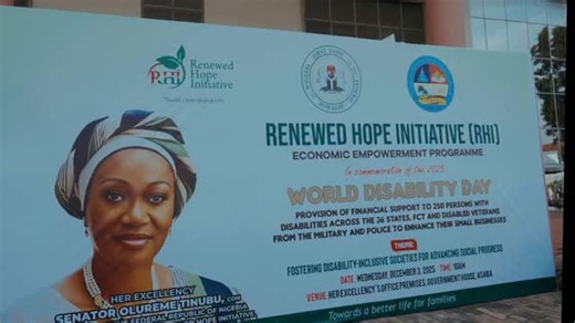 In commemoration of the 2025 International Day of Persons with Disability, today I had the privilege of leading the celebration in Delta State, on behalf of Nigeria’s First Lady, Her Excellency, Senator Oluremi Tinubu, CON. This year’s theme, “Fostering Disability-Inclusive Societies for Advancing Social Progress,” is a powerful reminder that true development is only possible when no one is left behind. Our brothers and sisters with disabilities are gifted, talented, and resilient, and they dese