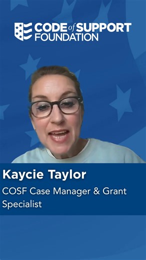 "That is truly the essence of #CodeofSupport... to connect so that no veteran is left behind." Take a moment to listen to this incredible story from Kaycie, a COSF Case Manager & Grant Specialist. Because of Kaycie's dedication, compassion, and expertise in resource navigation, a deserving veteran has gone from being homeless for eleven years to moving into a safe, affordable home. ❤️ This means more than a roof over her head. For this veteran, home means long-term stability and hope for a futur