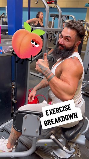 Exercise Breakdown “Abduction Machine” Use this machine effectively to grow your Glutes! #glutes #fyp