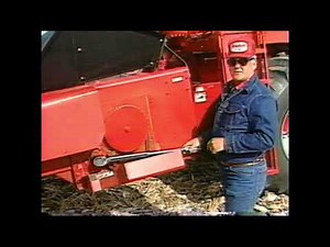Setting the Case IH Axial Flow Combine for Corn Harvesting 1990s