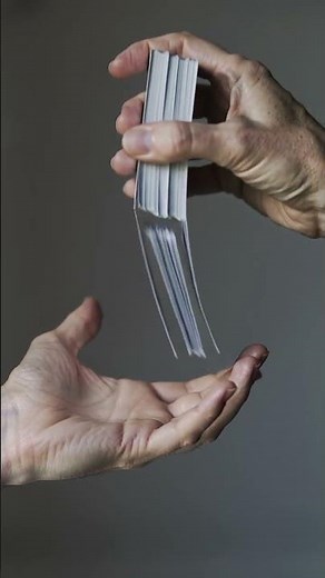 Faro Shuffle - Tutorial Master the perfect card trick #magic #tutorial #cards