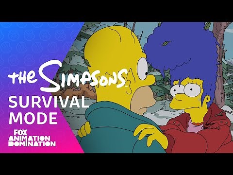 Homer And Marge On Survival Mode | Season 33 Ep. 12 | The Simpsons