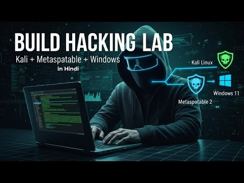 Build Your Own Hacking Lab 🔥 | Kali Linux + Metasploitable + Windows #ethicalhacking