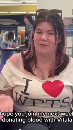 18 reactions | Breanne grew up going to blood drives with her...