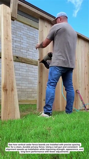Fence Build Upgrade #FenceDIY #Woodworking #HomeImprovement
