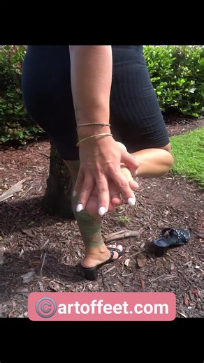 Art of Feet on Instagram: "Marissa stretching her toes to warm up for the shoot. #art_of_feet #art_of_feet_Marissa"
