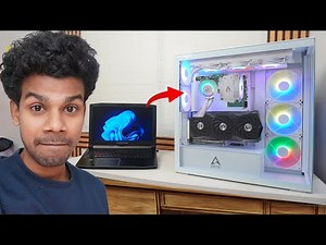 I converted my gaming laptop into Full Desktop PC