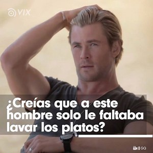 6.3M views · 3.3K reactions | ¿Crees que un guapo como Chris Hemsworth no lava ni un plato? Te vas a sorprender mucho con estas imágenes. ❤ | Icons Español | Facebook