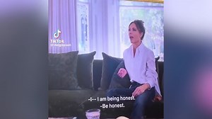 Watch: David Beckham interrupts Victoria’s interview, calls out her “working class” comment