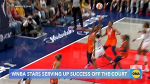 For day three of our #WNBA Off-Season Side Hustle series we spotlighted three players who are serving up success both on and off the court…and for these all-stars it’s a family affair. | Robin Roberts