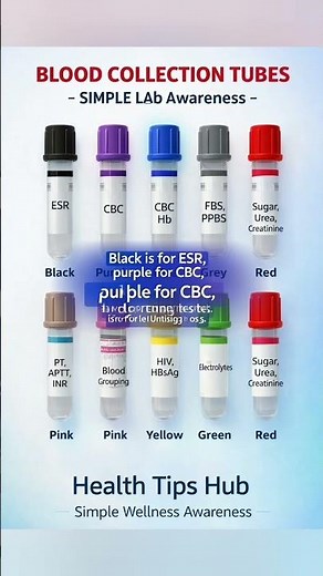 Blood Collection Tubes Explained | Simple Lab Awareness