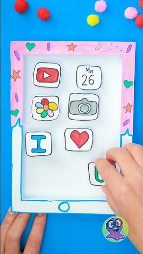 Comment fabriquer une tablette trop cool ! 📱🤩 Bricolage en papier facile