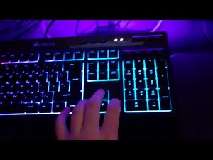 Corsair K55 RGB Gaming Keyboard - (Unboxing, Review And Sound Test)