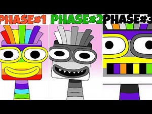 All Phases in New Incredibox Sprunki Oc of Seven : From Phase 1 to Phase 3