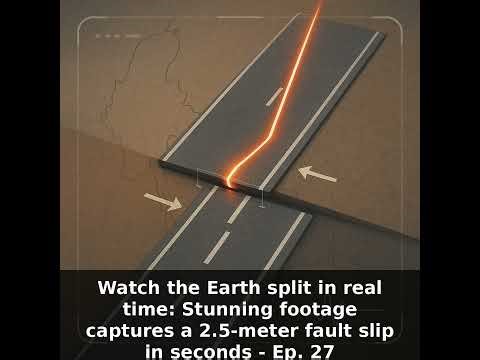Earthquake Science Explained — Myanmar Fault Rupture on Video